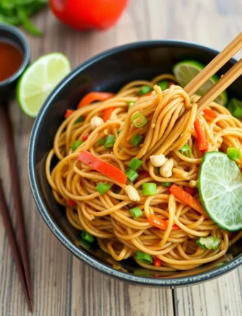 Spicy Thai Peanut Noodles