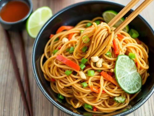 Spicy Thai Peanut Noodles