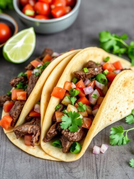 Street-Style Beef Tacos