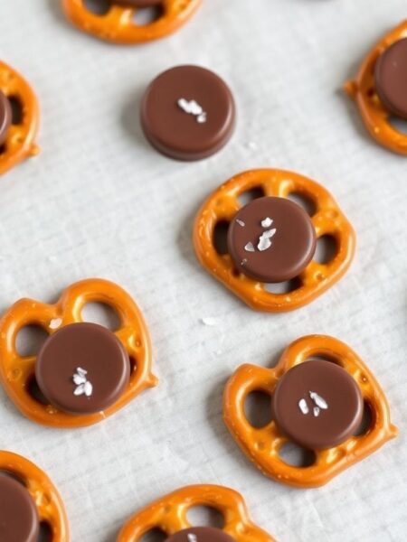 Salted Caramel Pretzel Treats