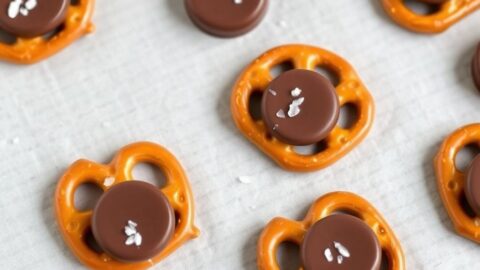 Salted Caramel Pretzel Treats