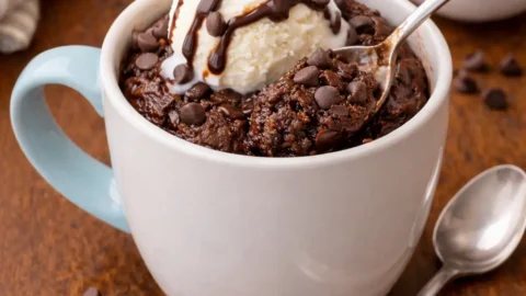 5-Minute Chocolate Mug Cake