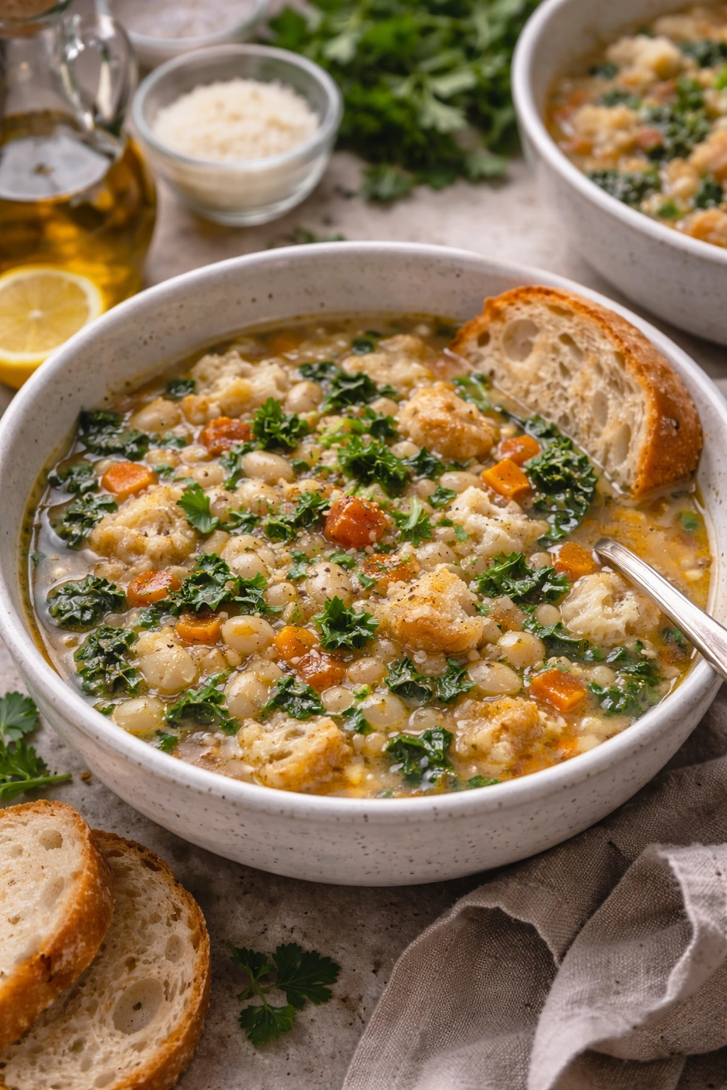 The Luna's Kitchen | Easy Hungarian Mushroom Paprika Soup