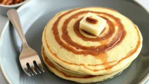 Cinnamon Swirl Pancake Recipe