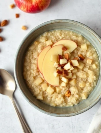 Maple Apple Quinoa Porridge
