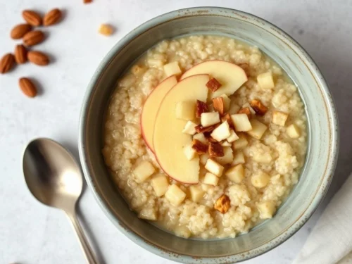 Maple Apple Quinoa Porridge
