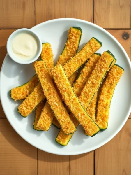 Parmesan Zucchini Fries