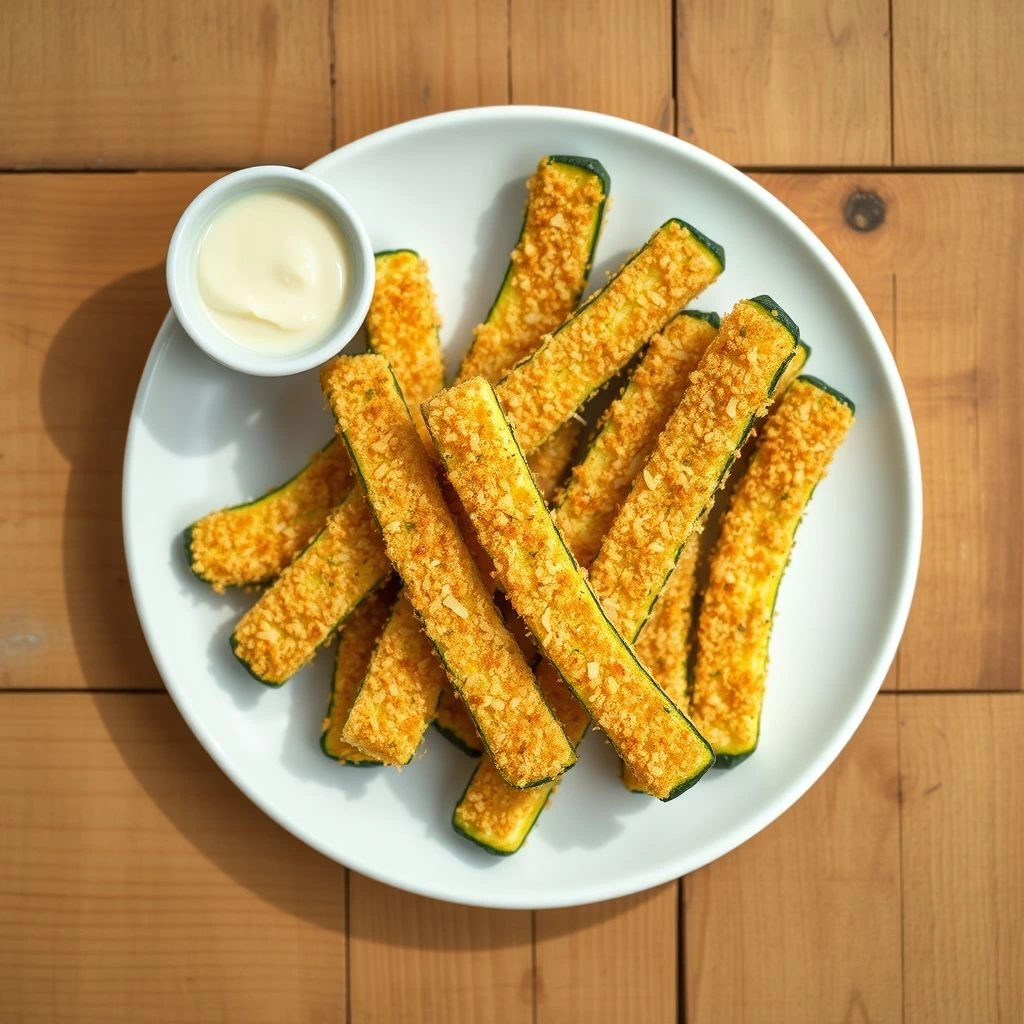 Parmesan Zucchini Fries