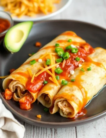 Chipotle Chicken Enchiladas