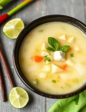 Thai Coconut Lemongrass Soup