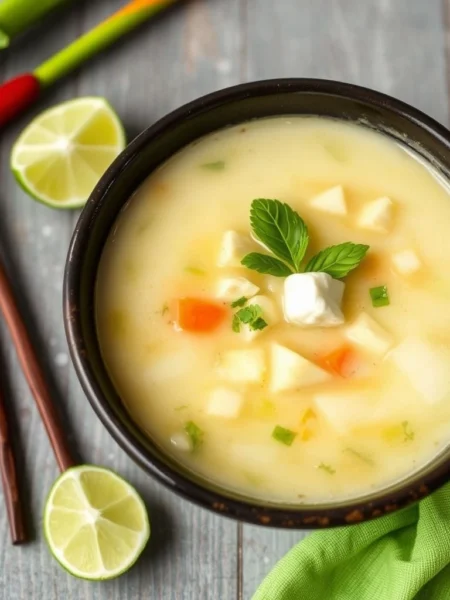 Thai Coconut Lemongrass Soup