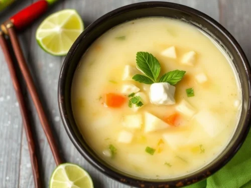 Thai Coconut Lemongrass Soup