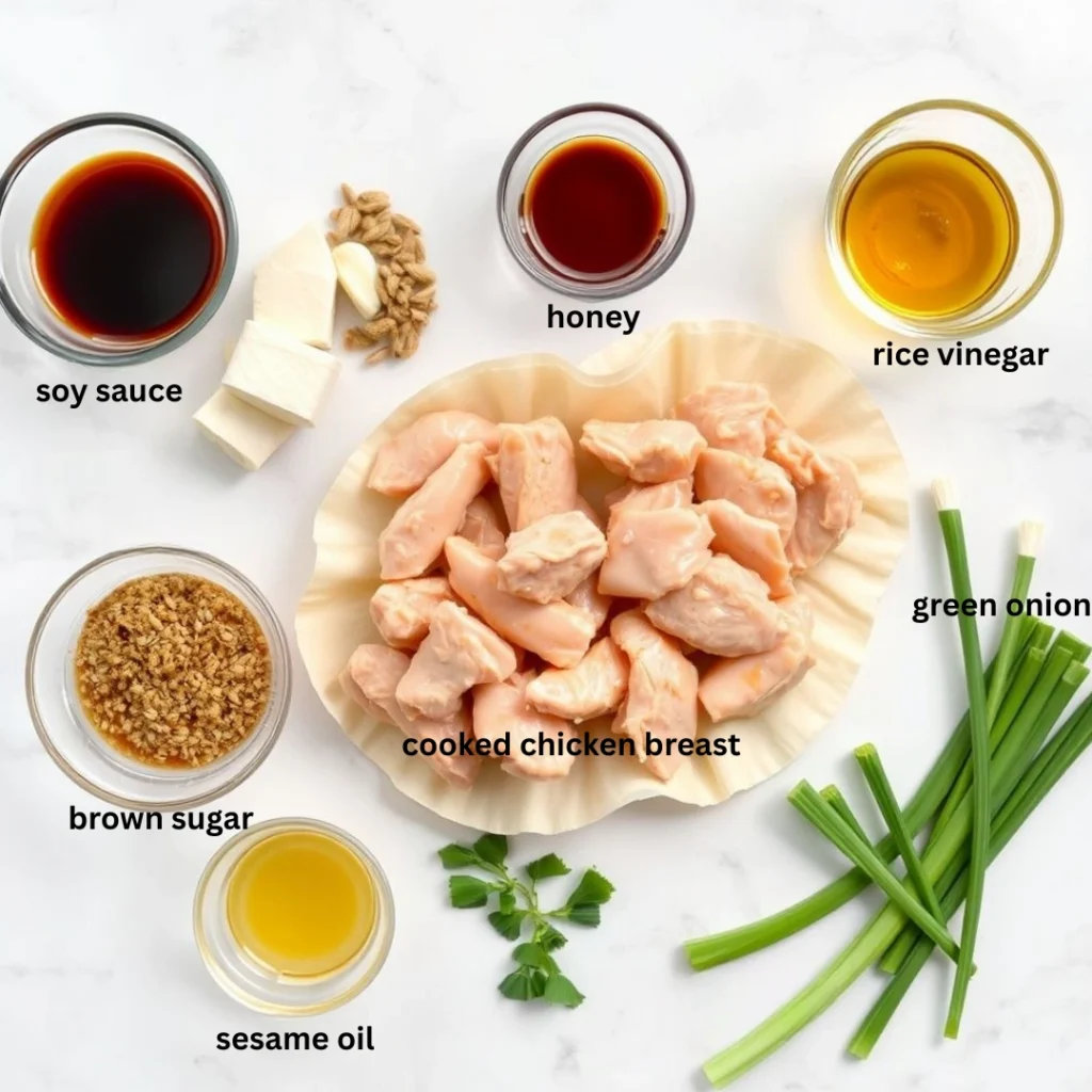 Wonton Cups ingredients