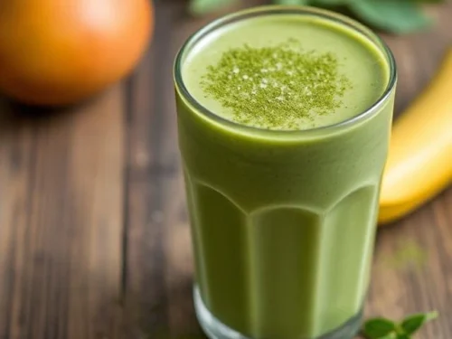 The Luna's Kitchen|Matcha Mango Smoothie: A Refreshing Fusion of Flavor and Wellnes