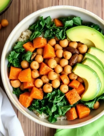Sweet Potato and Kale Buddha Bowl