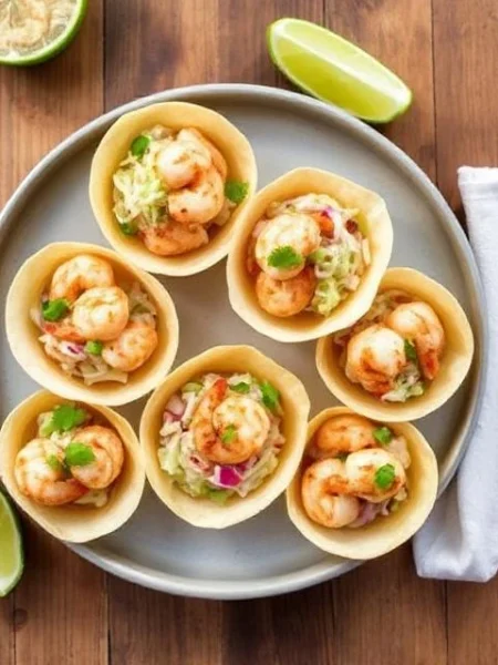 Shrimp Taco Cups