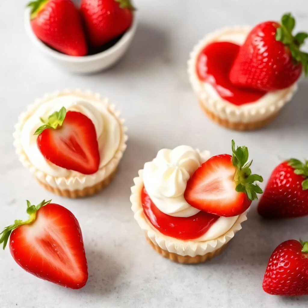 Strawberry Cheesecake Cups