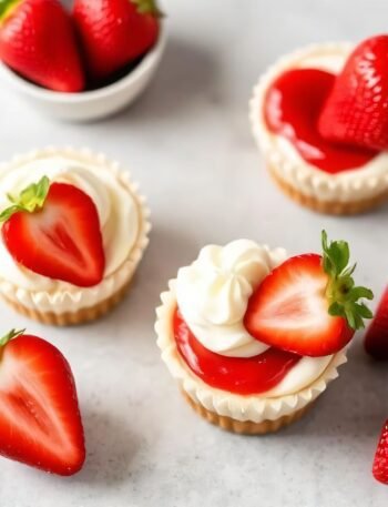 Strawberry Cheesecake Cups