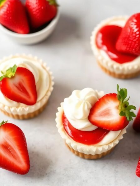 Strawberry Cheesecake Cups