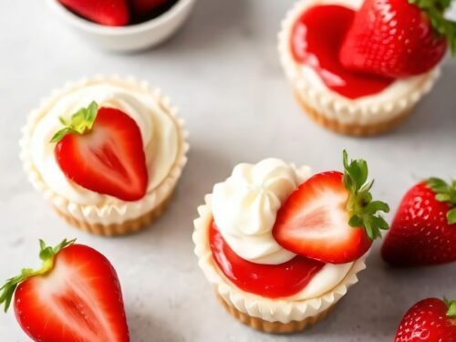 Strawberry Cheesecake Cups