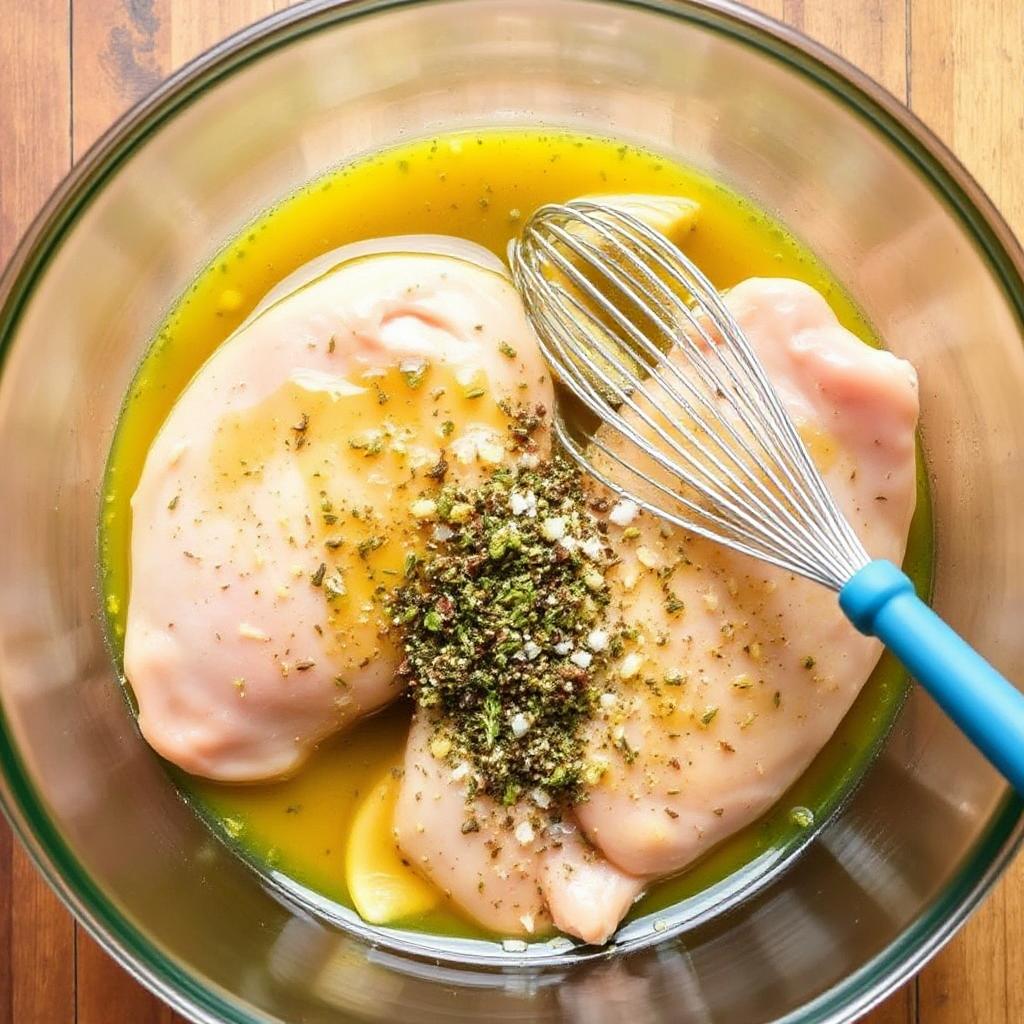 Marinate the Chicken