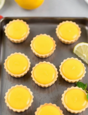 Lemon Curd Tartlets