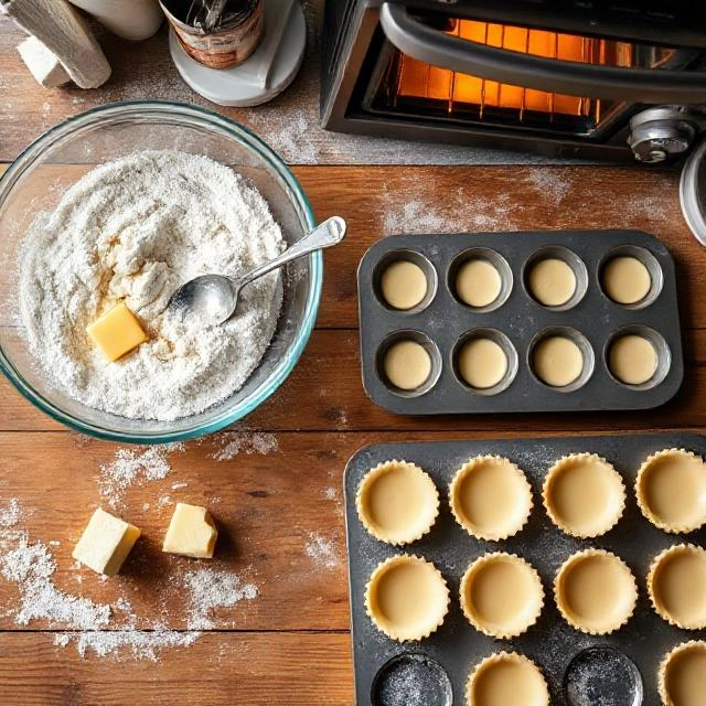 Prepare the Tartlet Shells