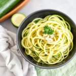 Zucchini Noodle Alfredo
