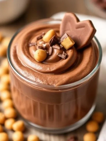 Chocolate Mousse with Chickpea Magic