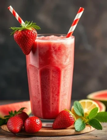 Strawberry Watermelon Smoothie