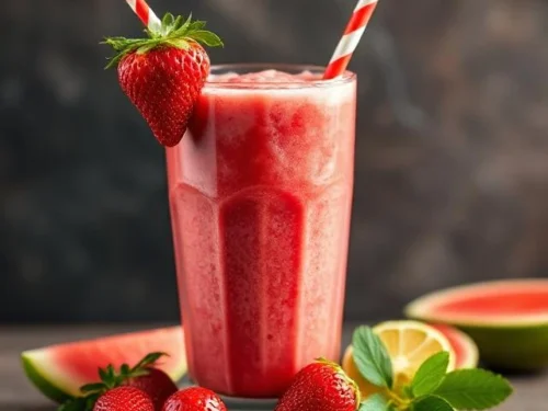 Strawberry Watermelon Smoothie