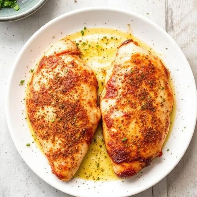 Season and Sear the Chicken
