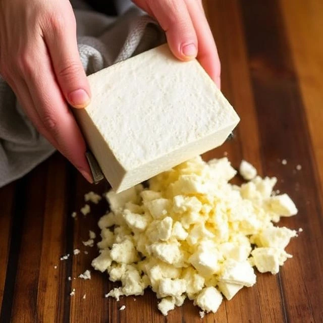 Drain and Prepare the Tofu