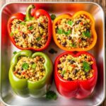 Quinoa Stuffed Bell Peppers