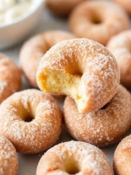 Cinnamon Sugar Donut Bites