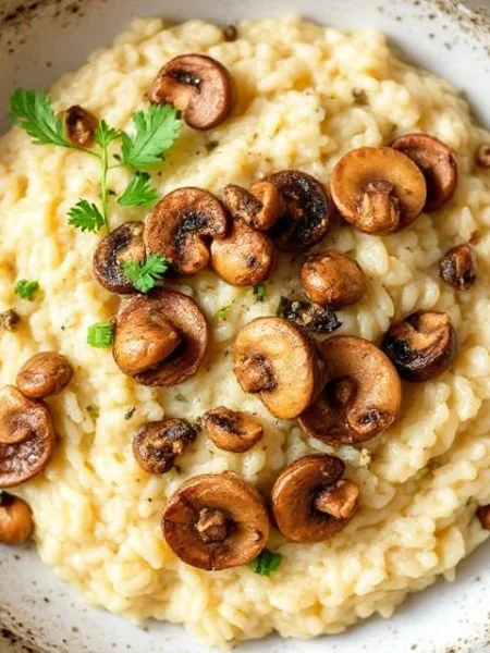 Truffle Mushroom Risotto