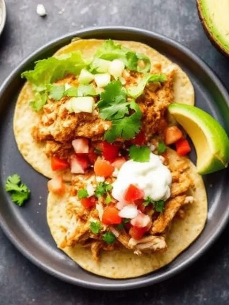 Authentic Mexican Chicken Tostadas Recipe