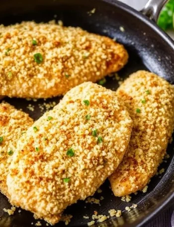Garlic Parmesan Crusted Chicken