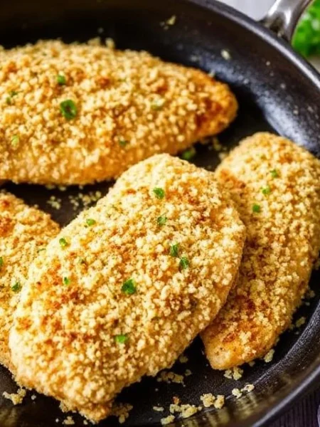 Garlic Parmesan Crusted Chicken