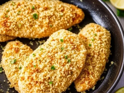 Garlic Parmesan Crusted Chicken