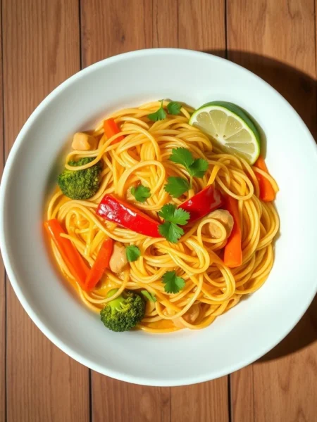 Coconut Curry Noodles