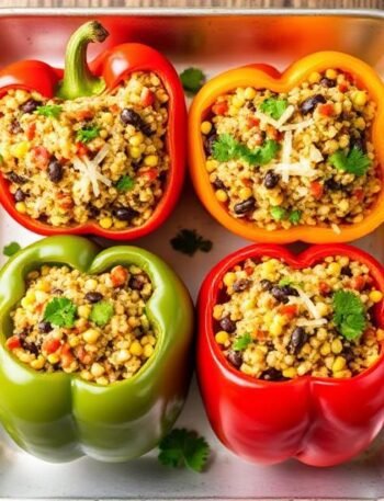 Quinoa Stuffed Bell Peppers