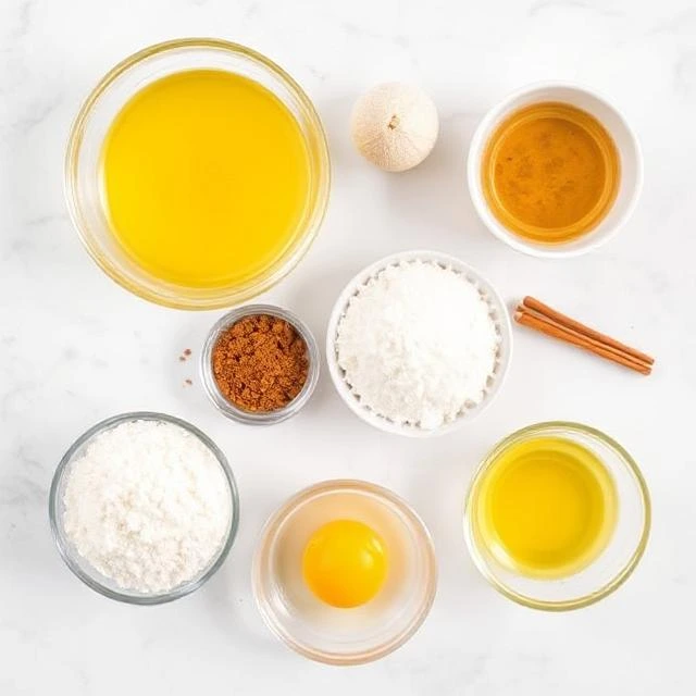 Cinnamon Sugar Donut Bites  Ingradients