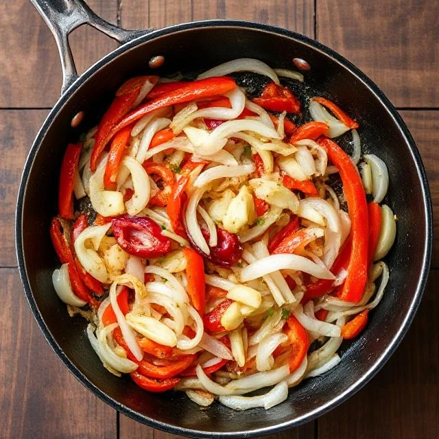 Sauté Aromatics and Veggies
