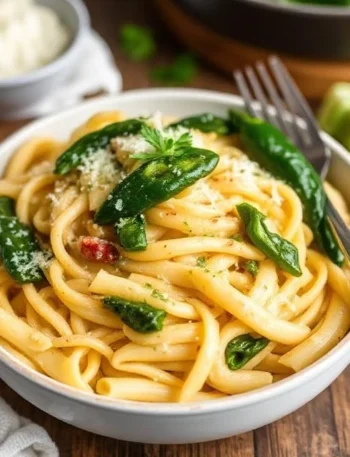 Poblano Pepper Pasta