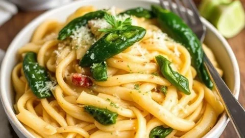 Poblano Pepper Pasta