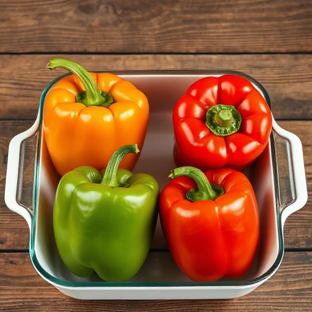 Prepare the Bell Peppers