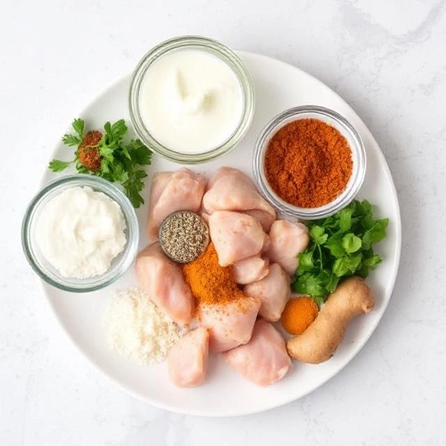 Marinate the Chicken for chicken tikka masala