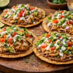 Authentic Mexican Chicken Tostadas Recipe