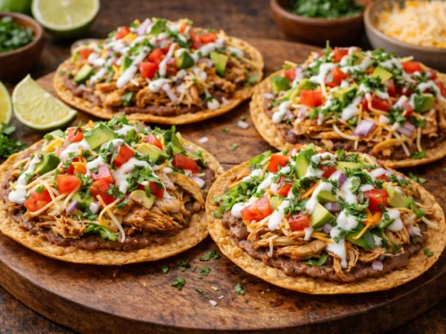 Authentic Mexican Chicken Tostadas Recipe
